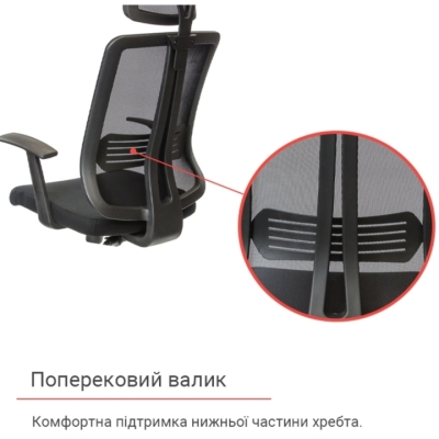 Кресло АКЛАС Сити CH ANF Черный (Черный)