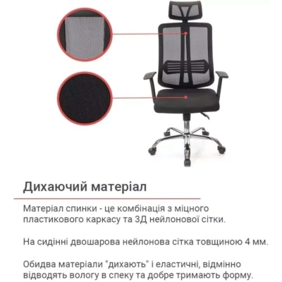 Кресло АКЛАС Сити CH ANF (Черный)