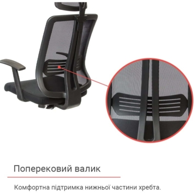 Кресло АКЛАС Сити CH ANF Черный (Черный)