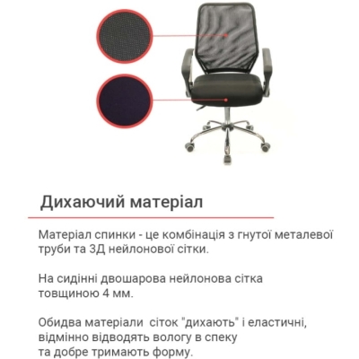 Кресло АКЛАС Тета CH PR (Черный)