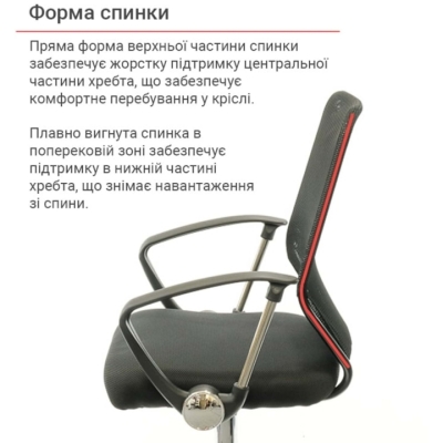 Кресло АКЛАС Тета CH PR Черный (Черный)