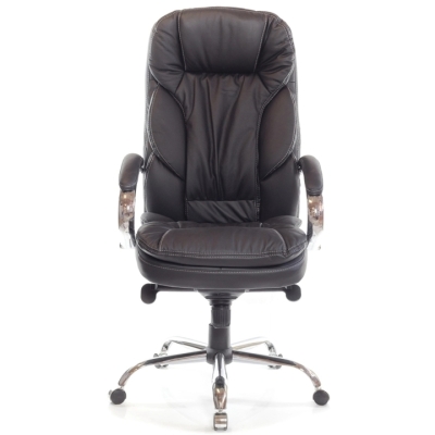 Кресло АКЛАС Тироль CH MB (Кожа LC-A Black)