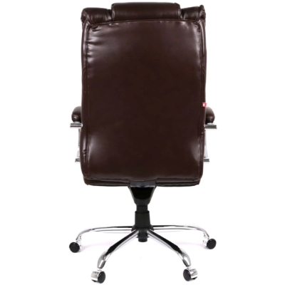 Кресло АКЛАС Флорида CH MB (Кожа LC-K Dark brown)