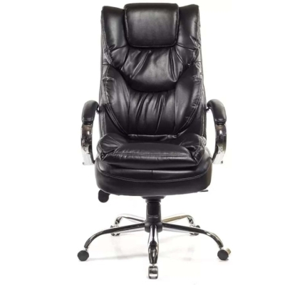 Кресло АКЛАС Флорида CH MB (Кожа LC-A Black)