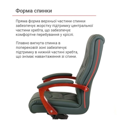 Кресло АКЛАС Артур EX MB зеленое