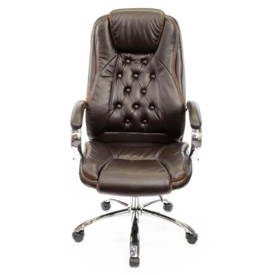 Кресло АКЛАС Бешар CH ANF (PU Темно-коричневый)