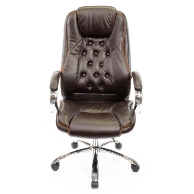 Кресло АКЛАС Бешар CH ANF (PU Темно-коричневый)