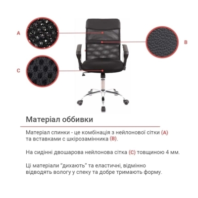 Кресло АКЛАС Вист CH TILT (Черный)