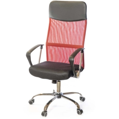 Кресло АКЛАС Гилмор СН TILT (Красный/Черный)