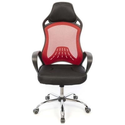 Кресло АКЛАС Дорос CH Tilt (Черный/Красный)