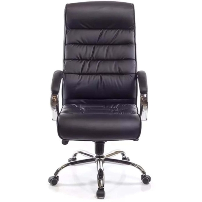 Кресло АКЛАС Камиль CH MB (Кожа LC-A Black)