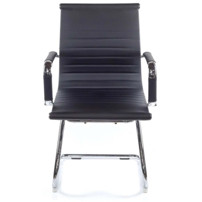 Кресло конференционное АКЛАС Кап CH CF (PU Черный)