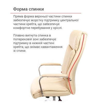 Кресло АКЛАС Маккай CH ANF Бежевое