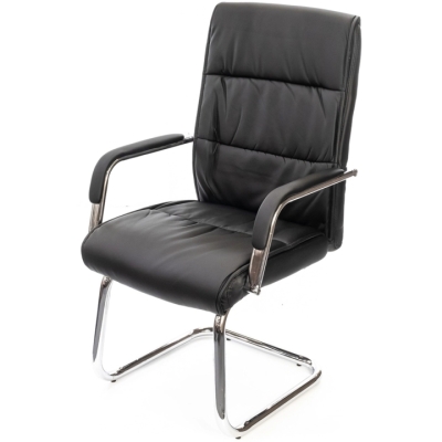 Кресло конференционное АКЛАС Марти CH CF (PU Черный)