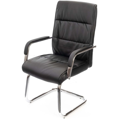 Кресло конференционное АКЛАС Марти CH CF (PU Черный)