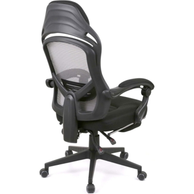 Кресло АКЛАС Мердок PL RL (Серый/Черный)