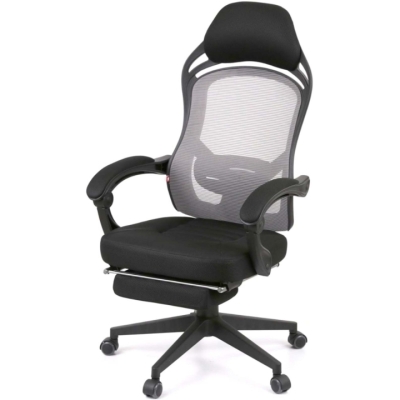 Кресло АКЛАС Мердок PL RL (Серый/Черный)