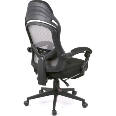 Кресло АКЛАС Мердок PL RL (Серый/Черный)