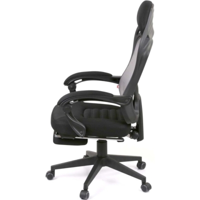 Кресло АКЛАС Мердок PL RL (Серый/Черный)