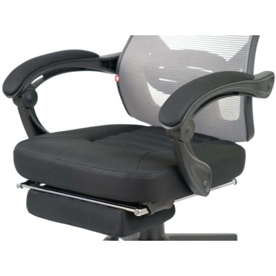 Кресло АКЛАС Мердок PL RL (Серый/Черный)