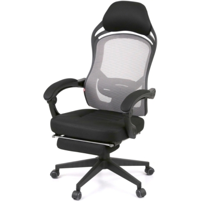 Кресло АКЛАС Мердок PL RL (Серый/Черный)