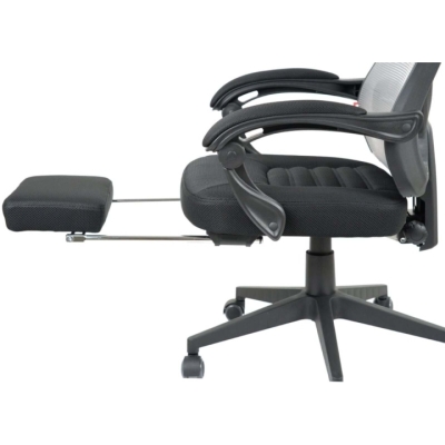 Кресло АКЛАС Мердок PL RL (Серый/Черный)