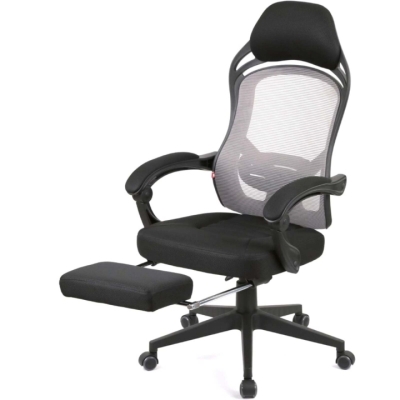 Кресло АКЛАС Мердок PL RL (Серый/Черный)