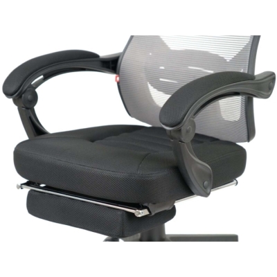 Кресло АКЛАС Мердок PL RL (Серый/Черный)