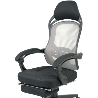 Кресло АКЛАС Мердок PL RL (Серый/Черный)