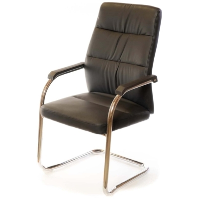 Кресло конференционное АКЛАС Натан CH CF (PU Черный)