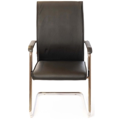 Кресло конференционное АКЛАС Пауэр CH CF (PU Черный)