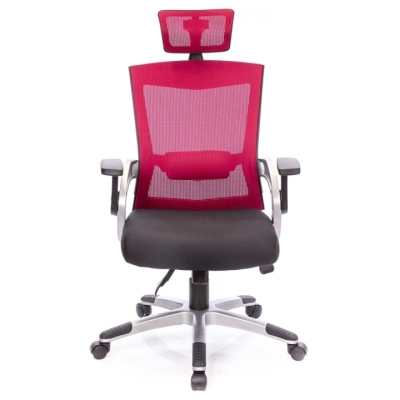 Кресло АКЛАС Прима PL HR ANF (Черный/Красный)