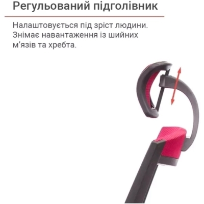 Кресло АКЛАС Прима PL HR ANF (Черный/Красный)