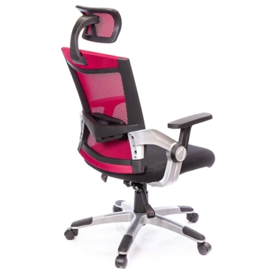 Кресло АКЛАС Прима PL HR ANF (Черный/Красный)