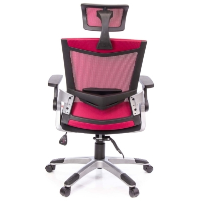 Кресло АКЛАС Прима PL HR ANF (Черный/Красный)