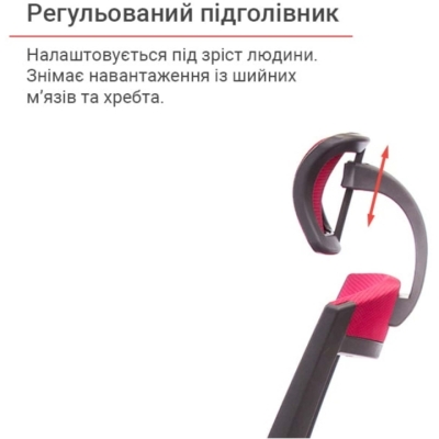 Кресло АКЛАС Прима PL HR ANF (Черный/Красный)