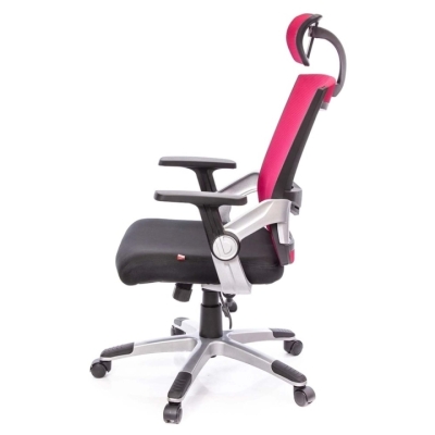 Кресло АКЛАС Прима PL HR ANF (Черный/Красный)