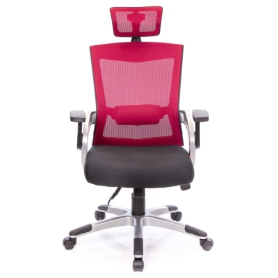 Кресло АКЛАС Прима PL HR ANF (Черный/Красный)