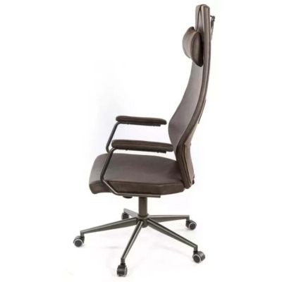 Кресло АКЛАС Ронин CH TILT (PU Wax 421 Темно-коричневый)