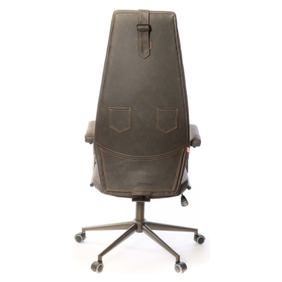 Кресло АКЛАС Ронин CH TILT (PU Wax 421 Темно-коричневый)