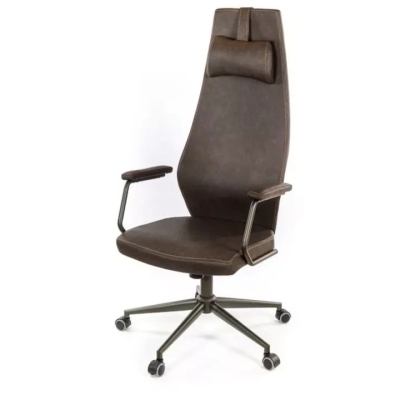 Купить Кресло АКЛАС Ронин CH TILT (PU Wax 421 Темно-коричневый). Фото