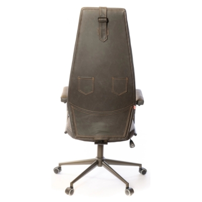 Кресло АКЛАС Ронин CH TILT (PU Wax 421 Темно-коричневый)