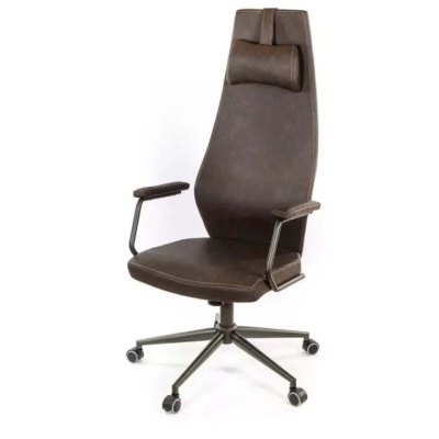 Кресло АКЛАС Ронин CH TILT (PU Wax 421 Темно-коричневый)