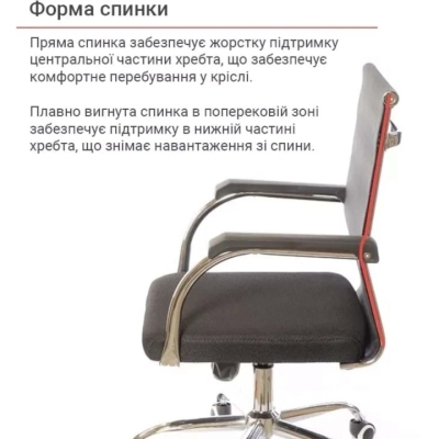 Кресло АКЛАС Мираж FX CH TILT (Черный)