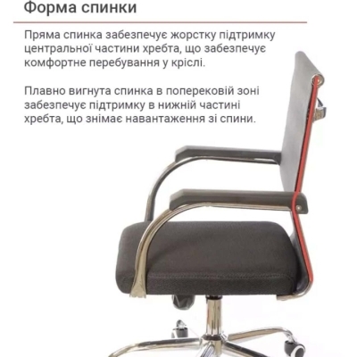 Кресло АКЛАС Мираж FX CH TILT (Черный)