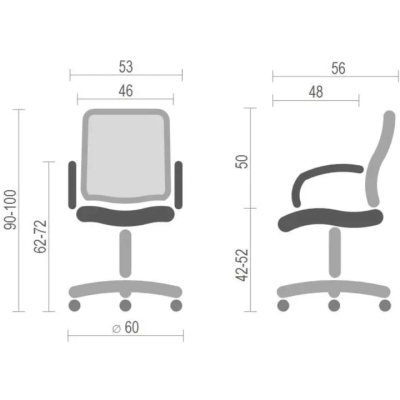 Кресло АКЛАС Мираж FX CH TILT (Черный)