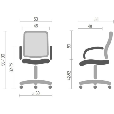 Кресло АКЛАС Мираж FX CH TILT (Черный)