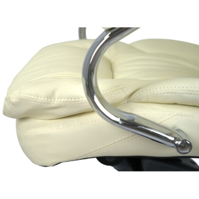 Кресло АКЛАС Тироль CH MB (Кожа LC-F Beige)