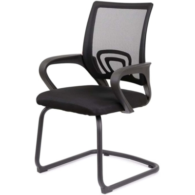 Кресло конференционное АКЛАС Тито BL CF (Черный)