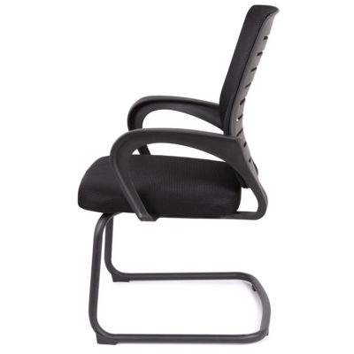 Кресло конференционное АКЛАС Фиджи BL CF (Черный)